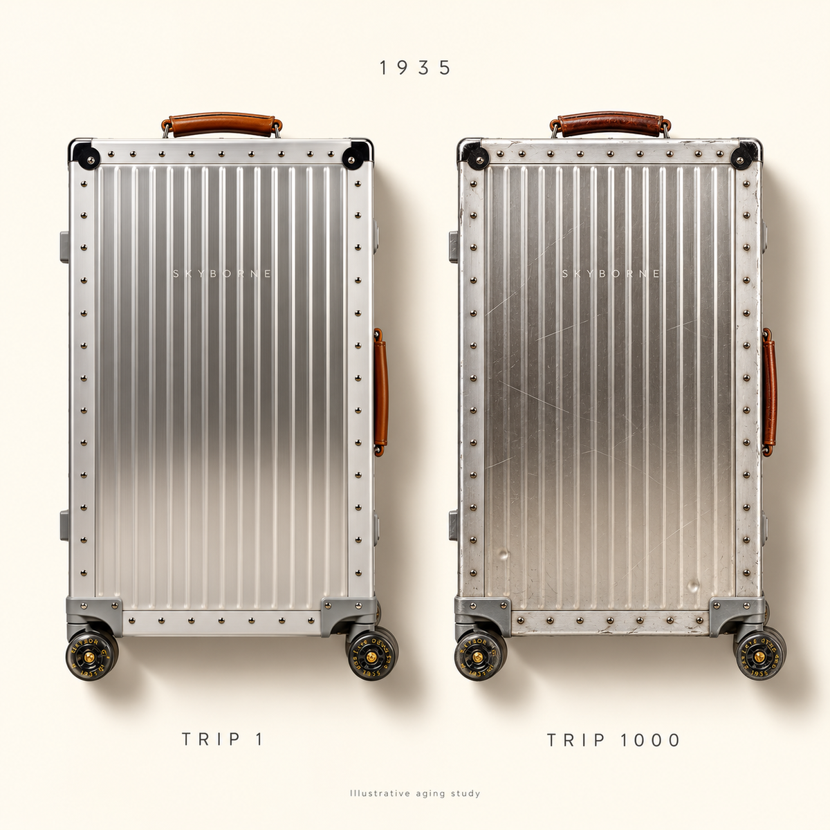 1935 H1 Silver Trunk™ — Grand 26”