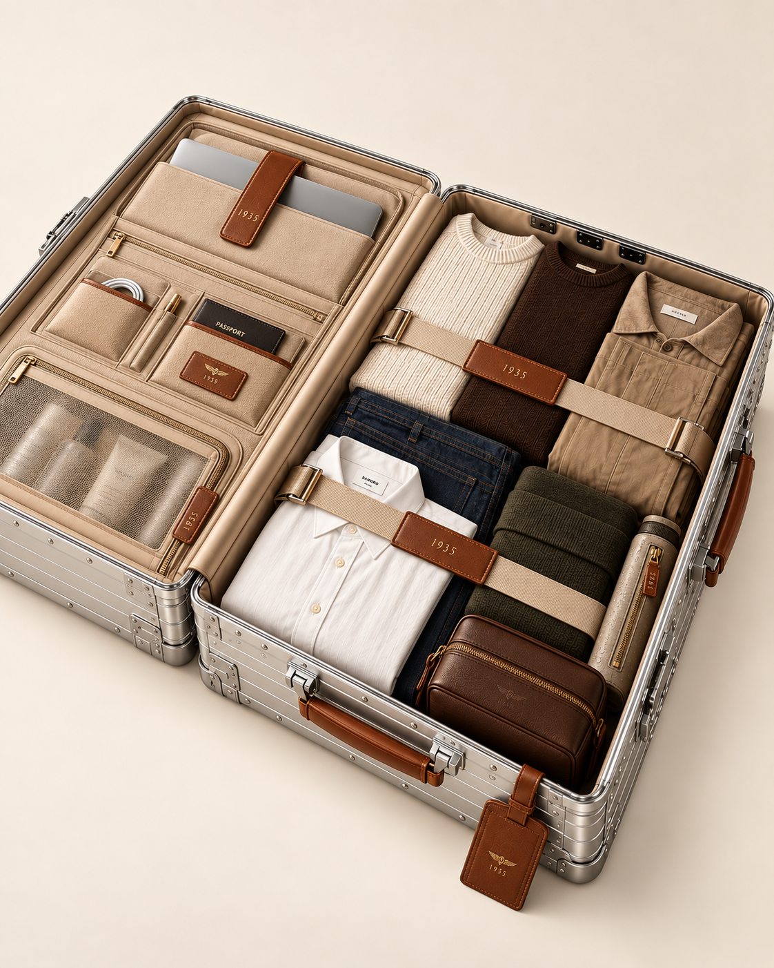 1935 Silver Trunk™ — MIESTERWERK Cabin 20"