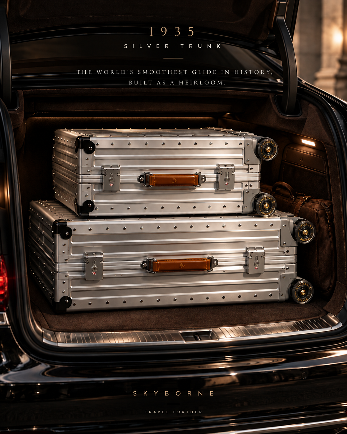 1935 Silver Trunk™ — Grand Touring Set