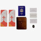 Skyborne - iTravel MINI passport wallet golden oak